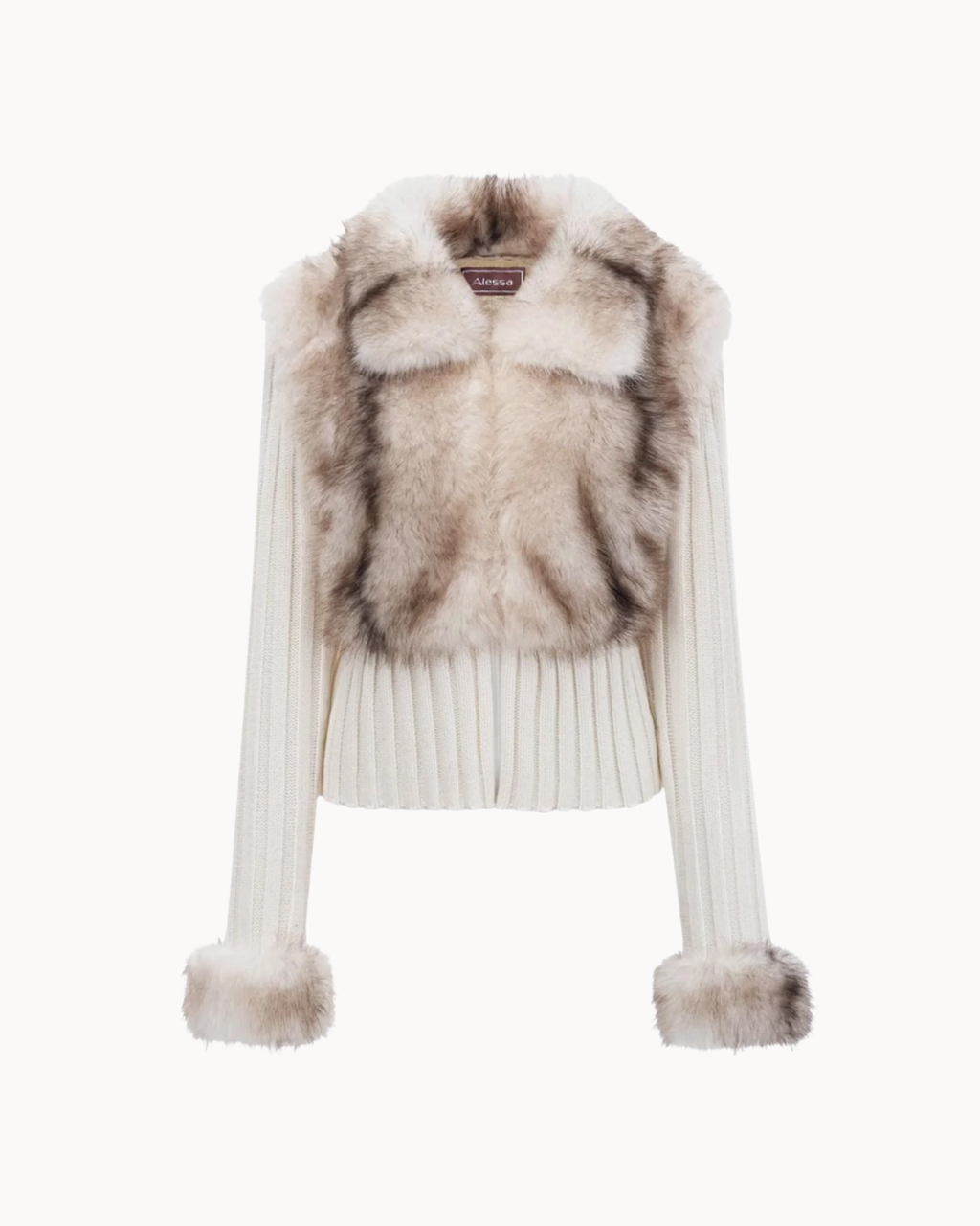 Evy | Fur Cardigan
