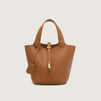 Ella | LEATHER BUCKET HANDBAG