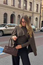 Amelia | Knitted cape top