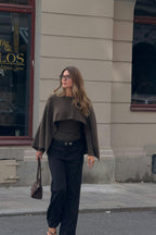 Amelia | Knitted cape top