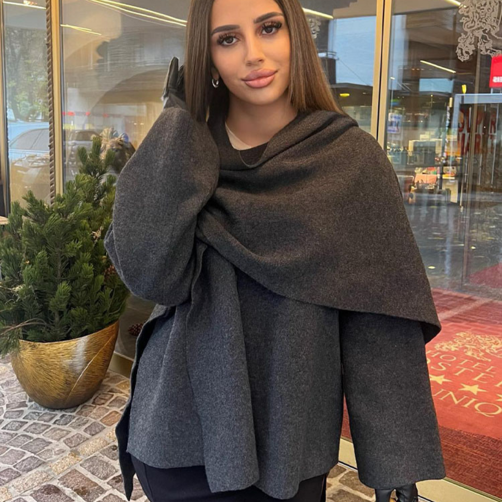 Harper | Oversized Wrap Coat