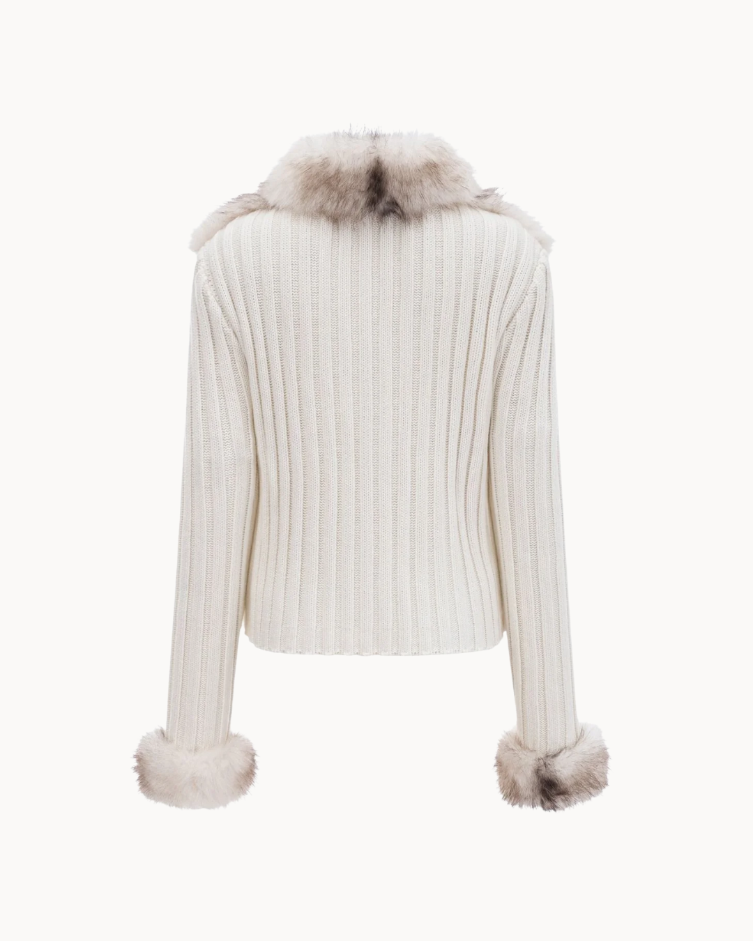 Evy | Fur Cardigan