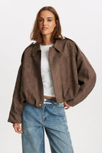 Elina | Suede Jacket