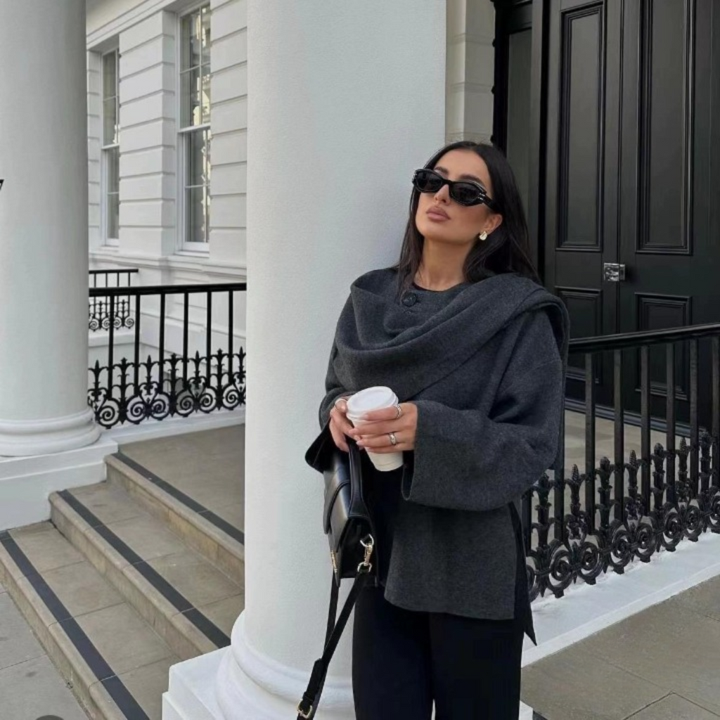 Harper | Oversized Wrap Coat