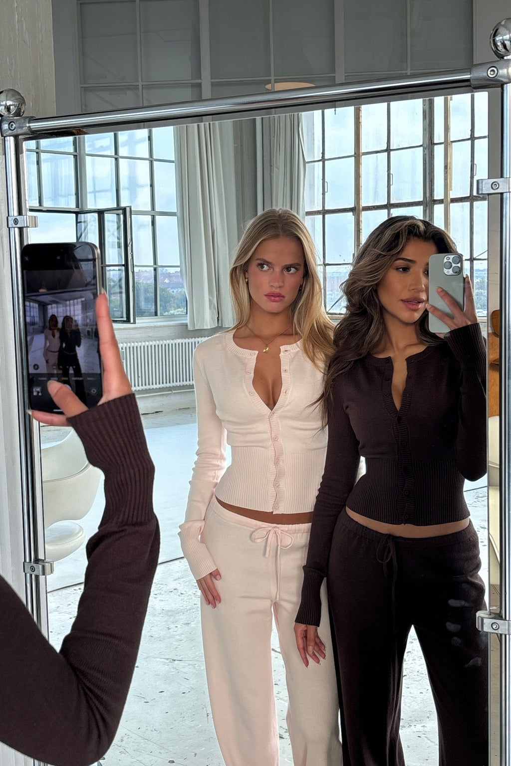 Amal | Knitted Cardigan Set