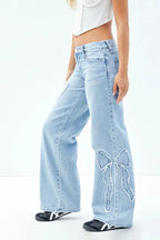 Lily | Bow Tie Jeans