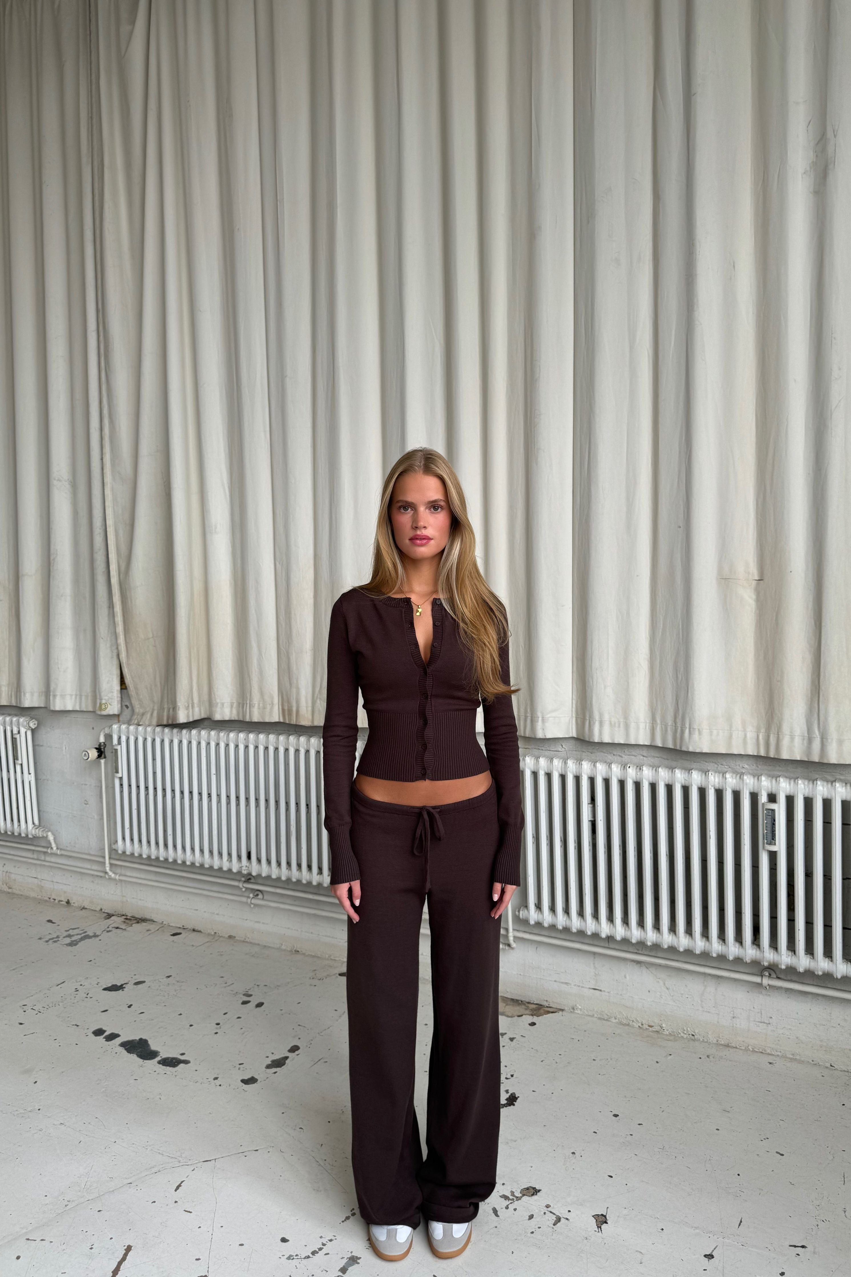 Amal | Knitted Cardigan Set