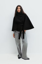 Gianna | Cape Belt Coat