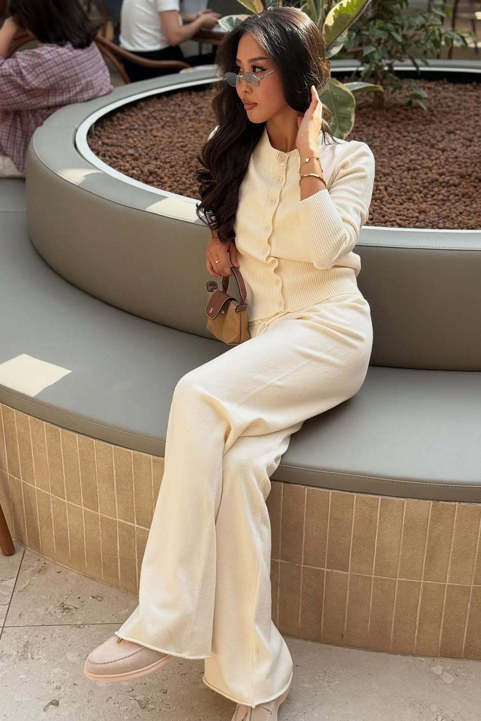 Amal | Knitted Cardigan Set