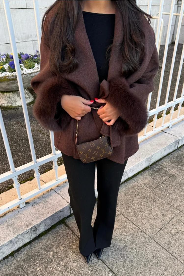 Ellie | Woolcoat With Fur