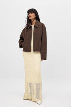 Dahlia | Suede Jacket