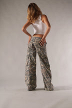Clara | Camo Cargo Pants