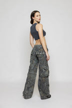 Clara | Camo Cargo Pants